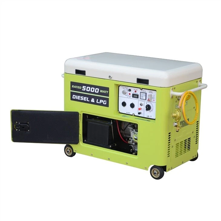 diesel dual fuel generator