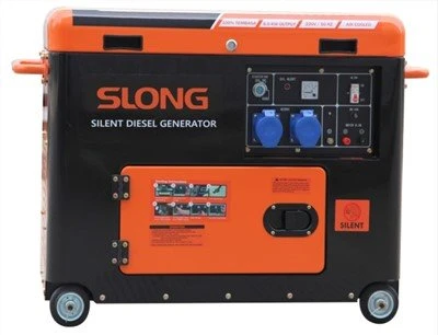 Zvočno izoliran dizelski generator