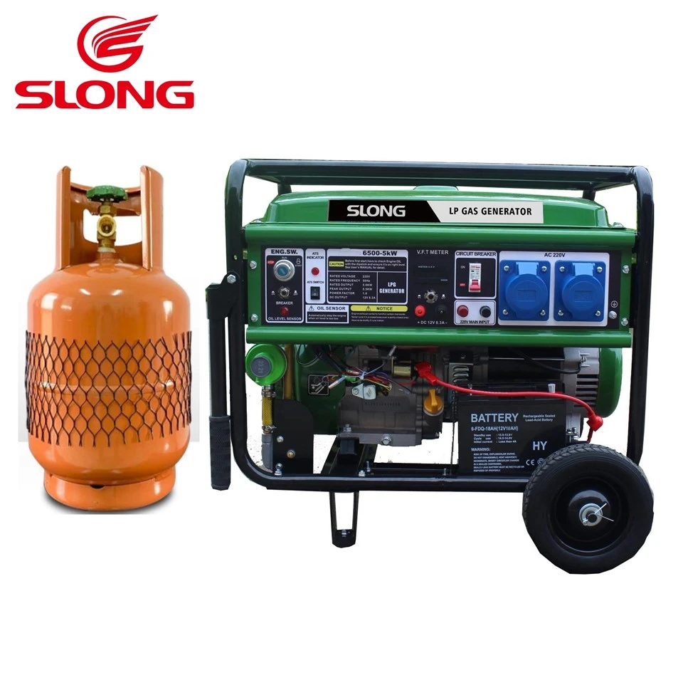 Strong Power 3kw 4kw 5kw prenosni bencinski in LPG plinski generatorji