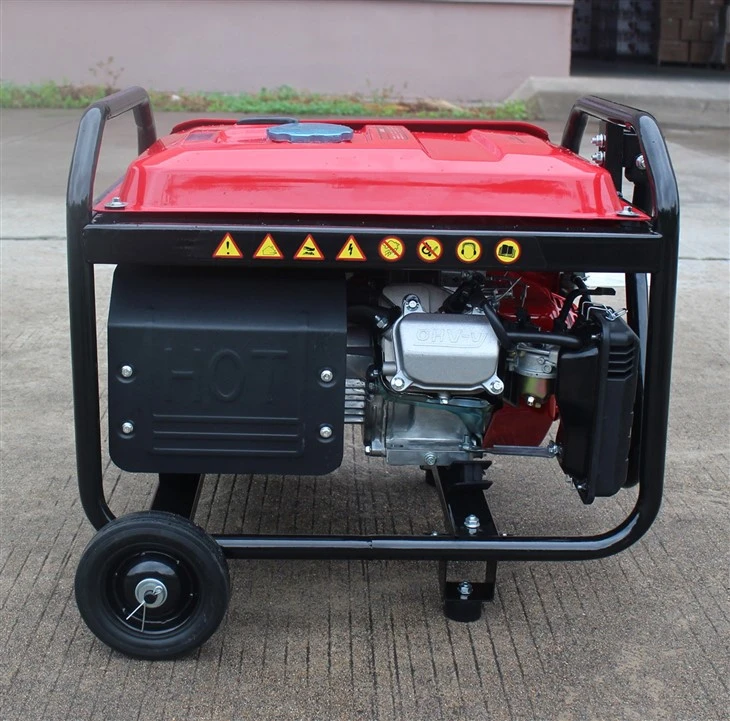 3kw Gasoline Small Portable Generator For Construction Use