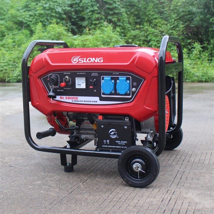 3kw Gasoline Small Portable Generator For Construction Use