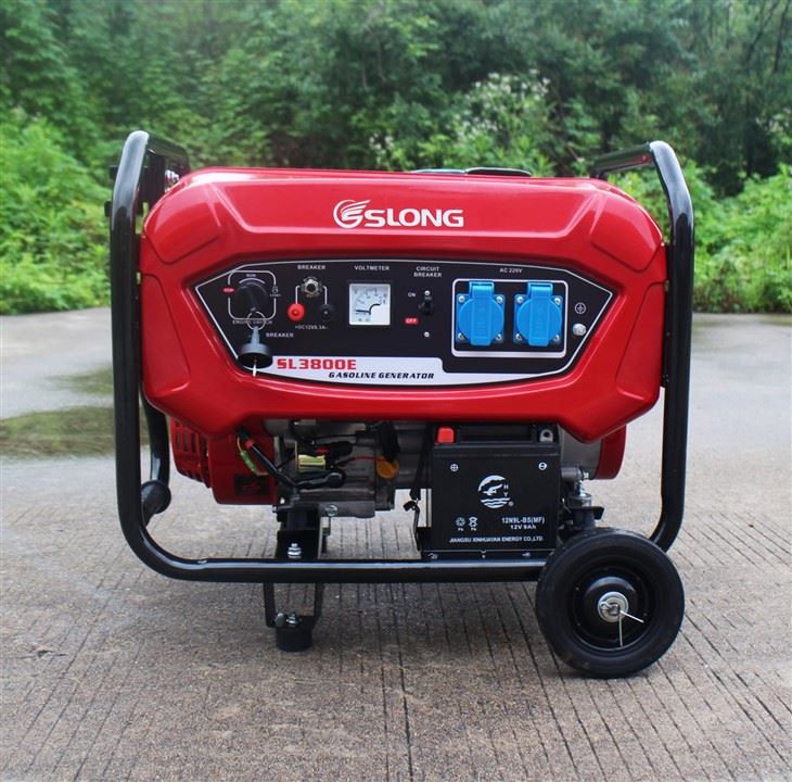 3kw Gasoline Small Portable Generator For Construction Use