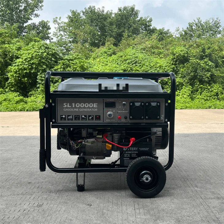Prenosni 8kw 50hz CNG NG generator goriva na bencin